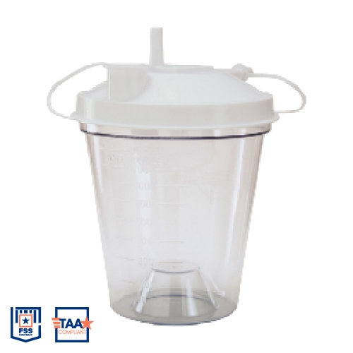 Picture of 800cc Disposable Suction Canister 12/ca