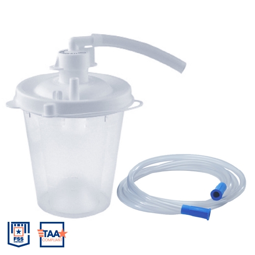 Picture of Collection Container Kit - 25/48 per Case - includes External Filter, 800ml container, & tubing