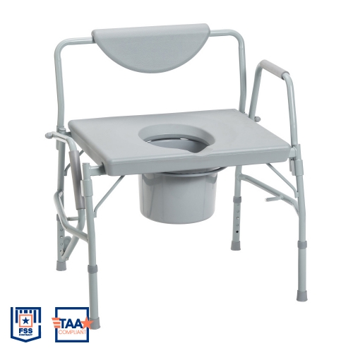 Picture of Bariatric Drop Arm Commode