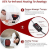 Picture of UTK Far Infrared Vibrating Massage Heating Pad
