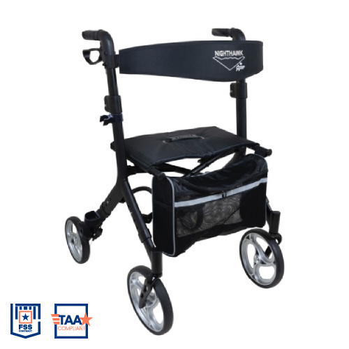 Picture of NightHawk Rollator  RLEU10BK-S