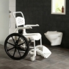 Picture of Etac Clean 24" Self-Propelled Wheelchair Shower/Commode Combo Chair