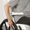 Picture of Etac Clean 24" Self-Propelled Wheelchair Shower/Commode Combo Chair