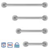 Picture of Pisces Satin Brushed Textured Grab Bar with Covered Screws