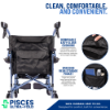 Picture of Pisces Direct Ultra-Fold Compact Portable Lightweight Transport Chair
