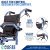 Picture of Pisces Direct Ultra-Fold Compact Portable Lightweight Transport Chair