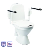 Picture of Etac Supporter Adjustable Toilet Seat with Swing-Away Armrests