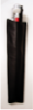 Picture of Black Leather Cane Holster with Belt Clip