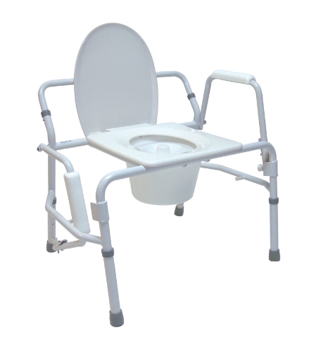 Picture of Extra Wide Drop Arm Commode