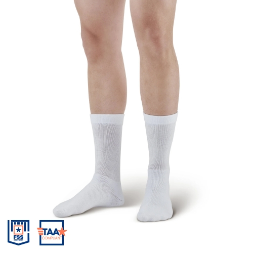 Picture of AW Style 131 Coolmax Crew Socks 8-15mmHg
