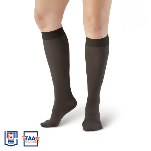 Picture of DALC Compression Stocking Closed Toe Knee High 30-40 mmHG