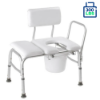 Picture of Carex Padded Transfer Bench with Commode