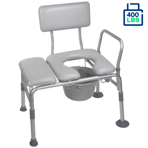 Picture of Combination Padded Transfer Bench/Commode